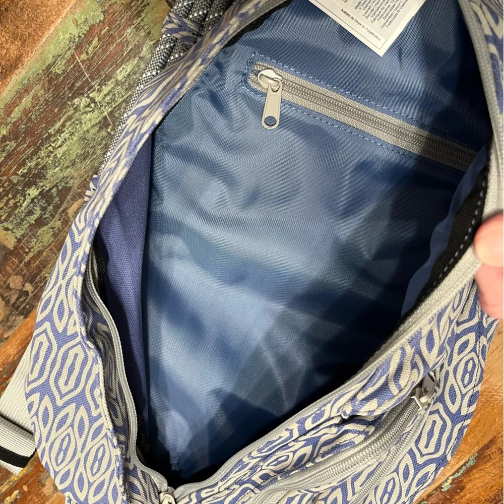 NWT KAVU Rope Bag-Blue Inlay